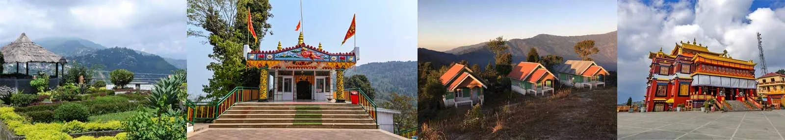Darjeeling and Kalimpong landscape banner
