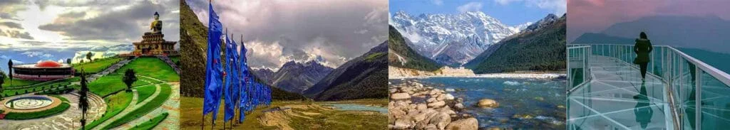 sikkim landscape banner