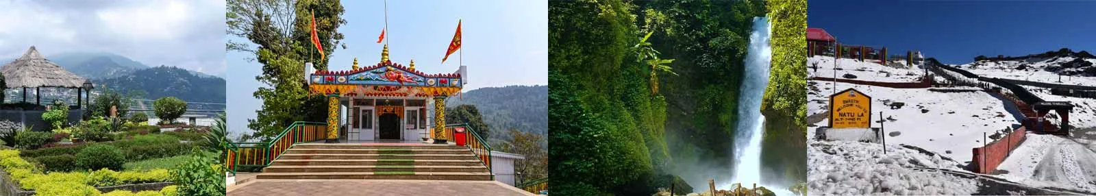 Sikkim and Kalimpong landscape banner