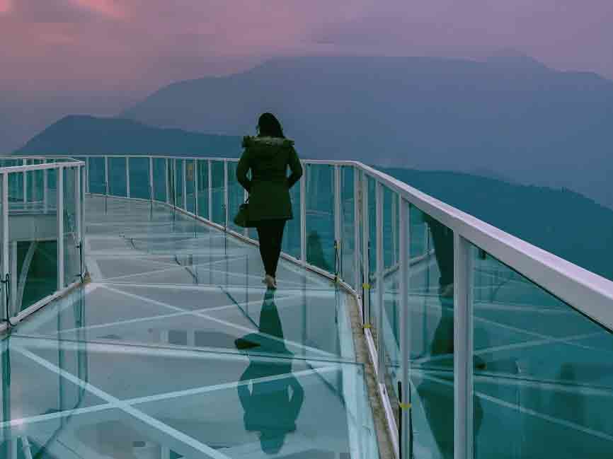 sikkim glass bridge