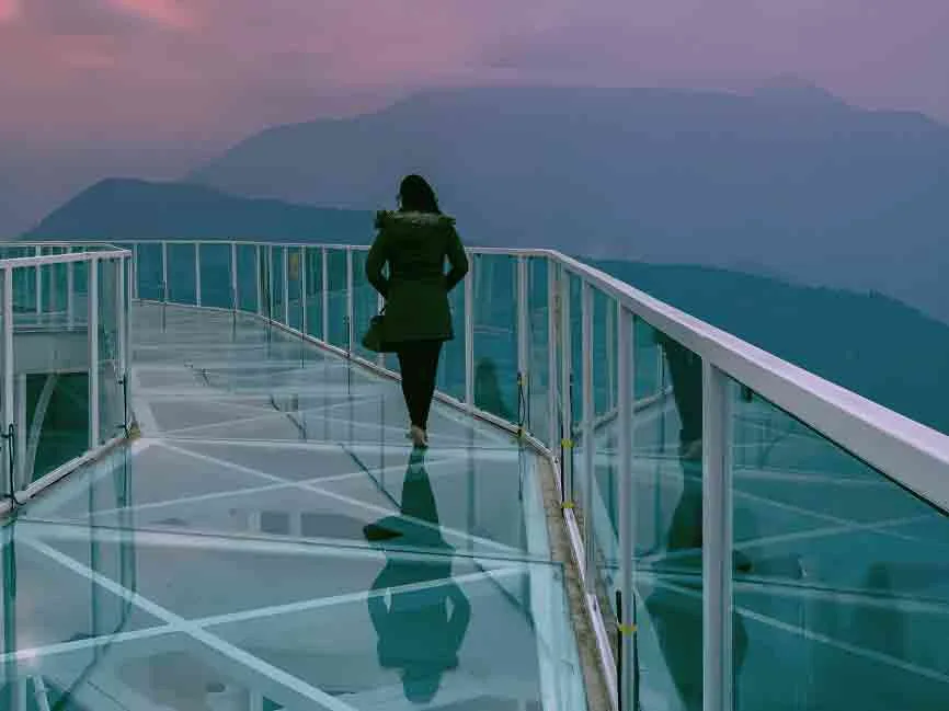 sikkim glass bridge