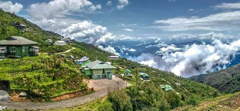 sikkim landscape banner